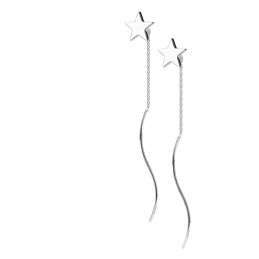 Bouton d'Oreille Pendentif Chaîne Étoile - Image 7