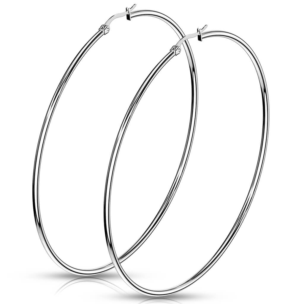 Créole 316L Créoles Rondes 1 Paire - Image 18
