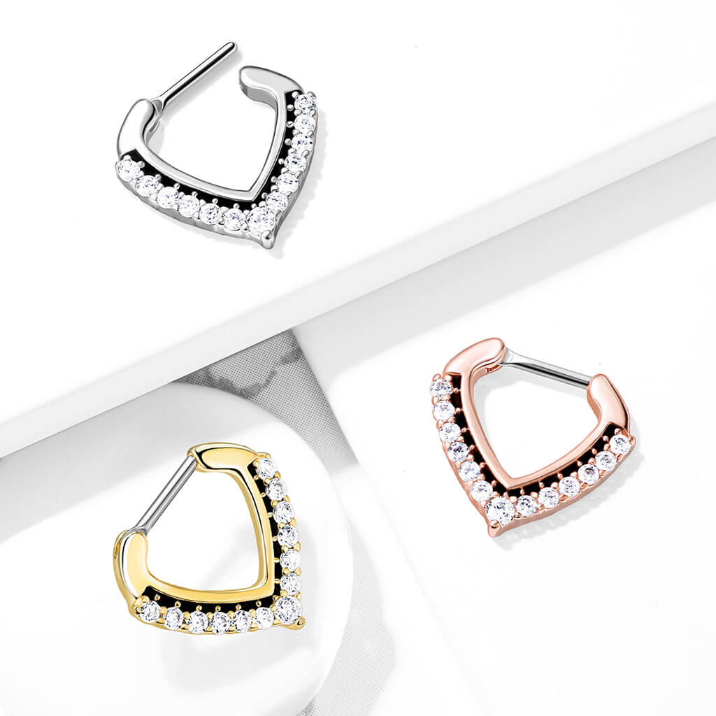 Septum Clicker Triangle Zirconia Cliqueur - Image 4