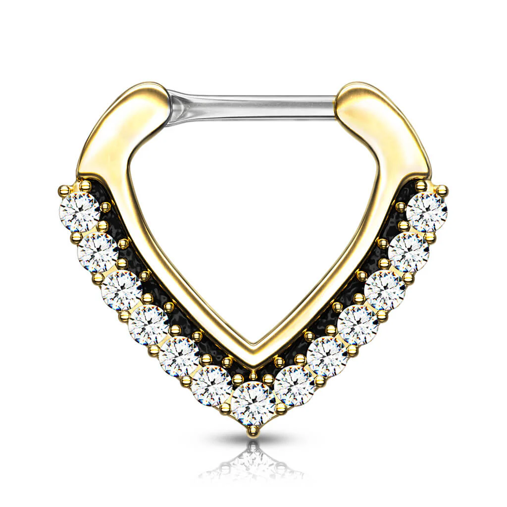 Septum Clicker Triangle Zirconia Cliqueur - Image 6