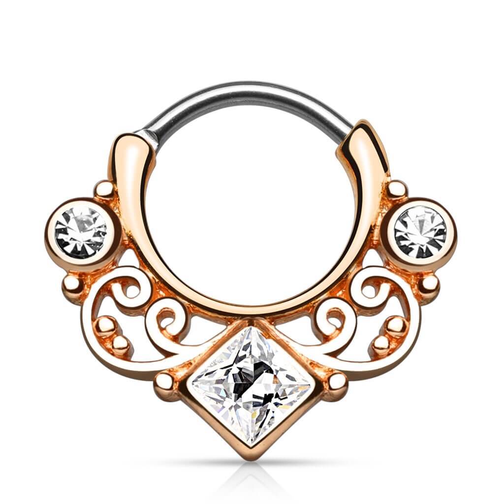 Septum Clicker Zircone Carrée Cliqueur - Image 3