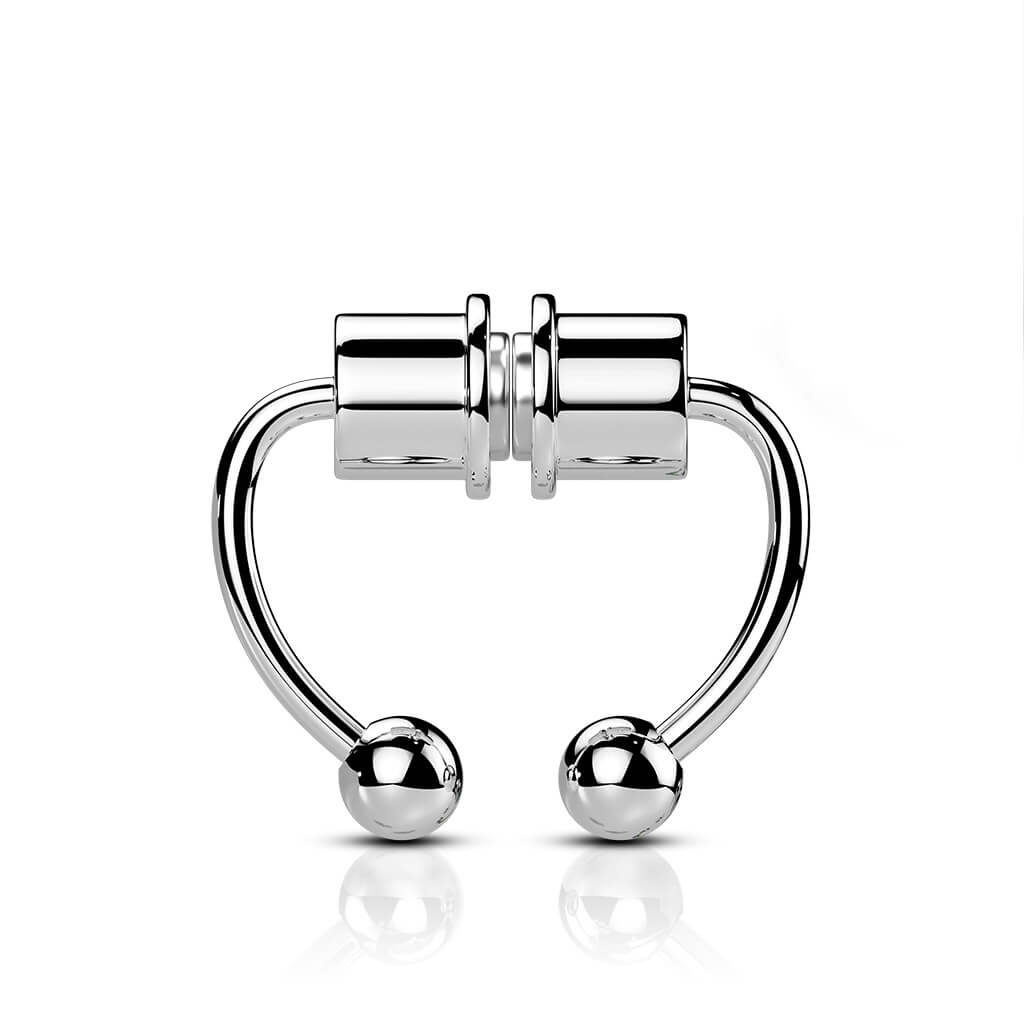 Faux Piercing au nez Aimant Septum Aimant - Image 8