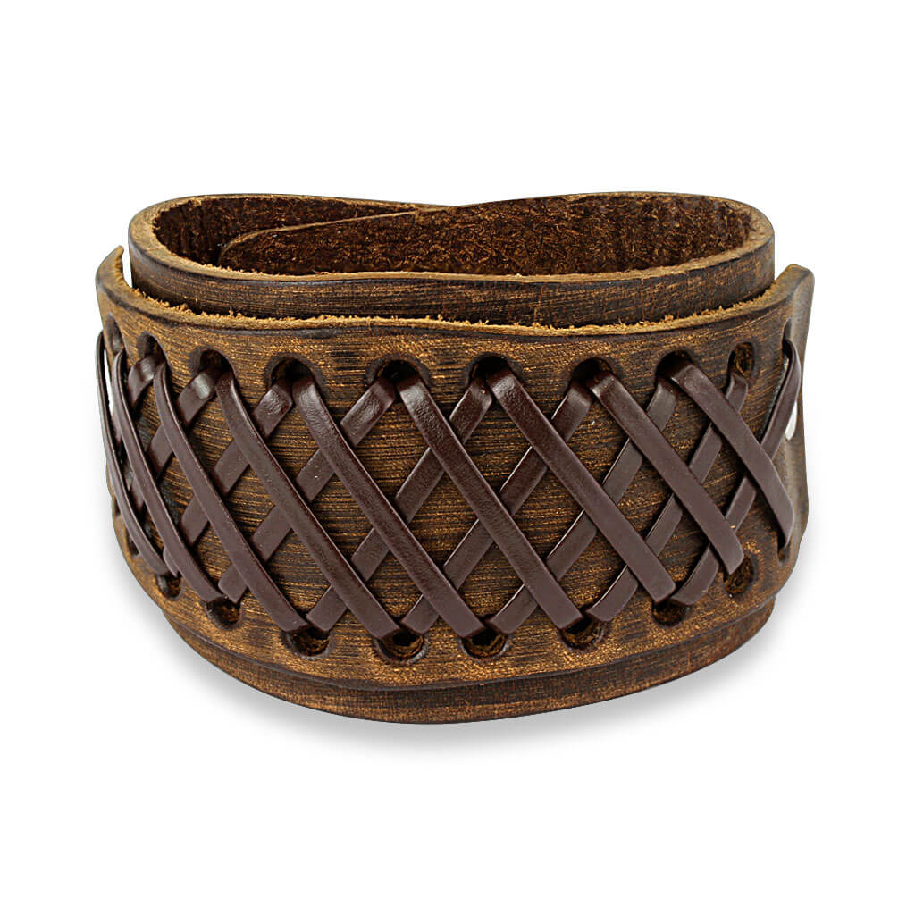 Bracelet Marron Noué - Image 2