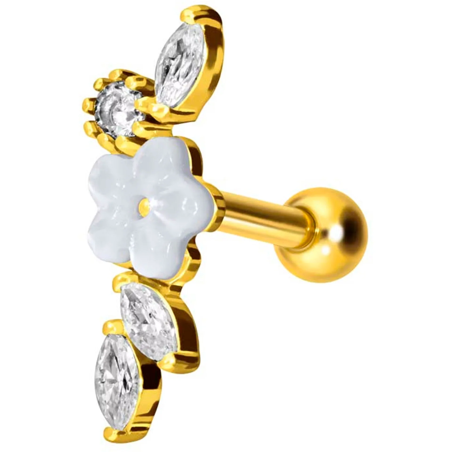 Barre Fleur Zircone - Image 2