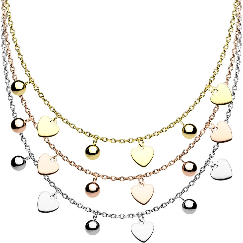Collier Bille et Cœur - Image 2