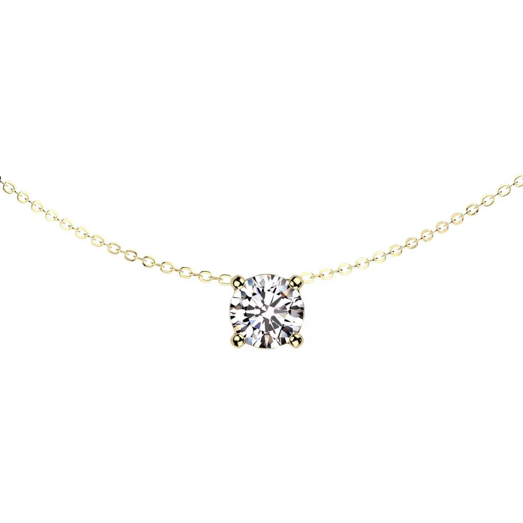 Collier chaîne zircone serti - Image 4