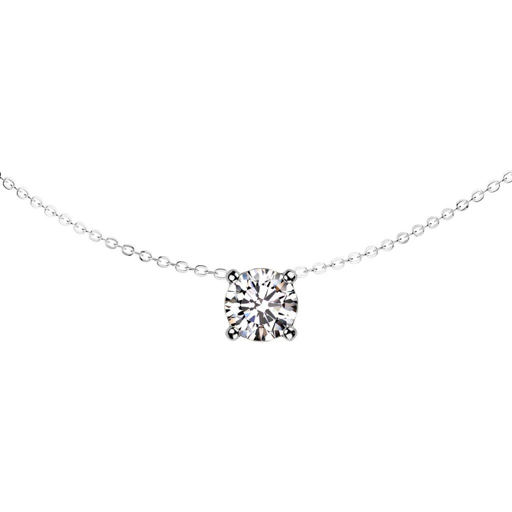 Collier chaîne zircone serti - Image 5