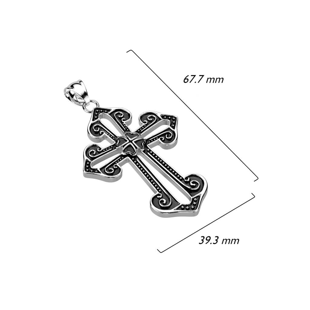 Collier Croix Celtic Argent - Image 2