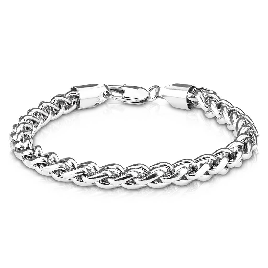 Bracelet 316L Bracelet Chaîne Spiga Ronde - Image 5