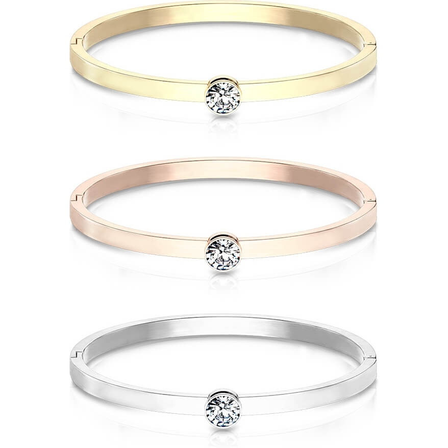 Bracelet Zircone Ronde - Image 2