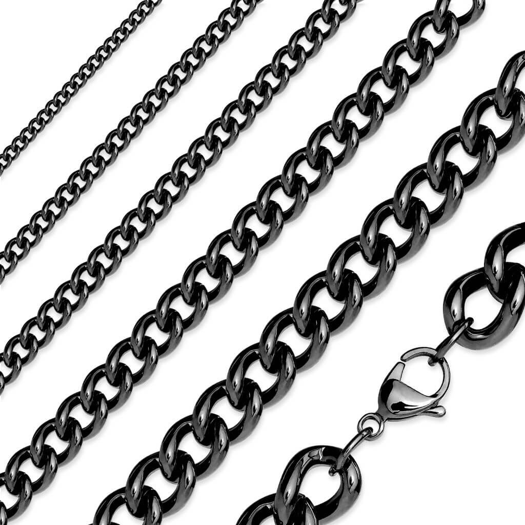 Collier Chaîne Noire
