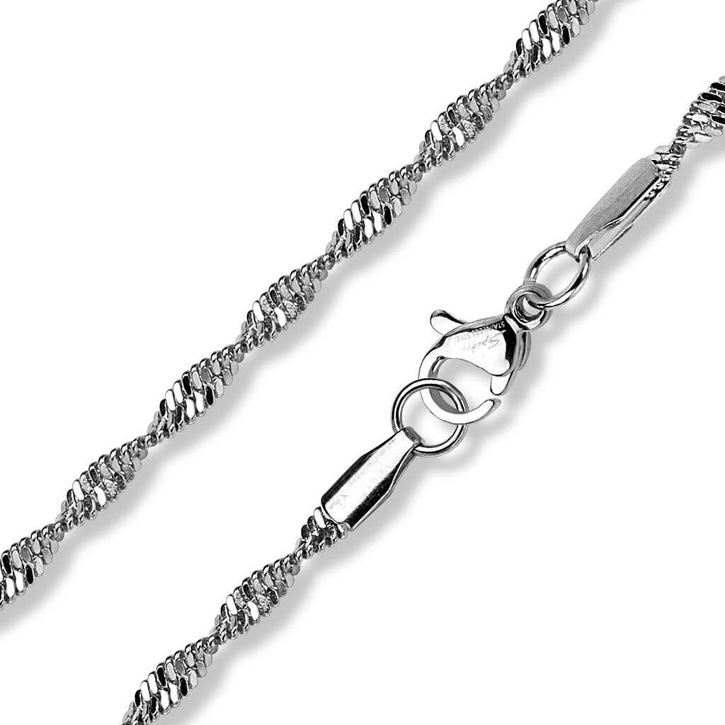 Collier 316L Collier Chaîne Singapour
