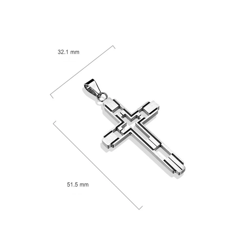 Collier Croix Argent - Image 2