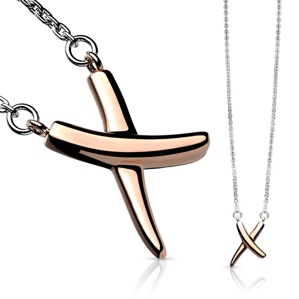 Collier X Or Rose - Image 3