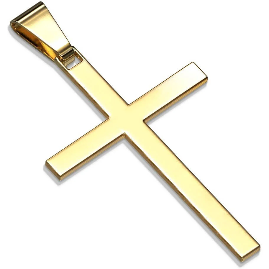 Collier 316L Pendentif Croix