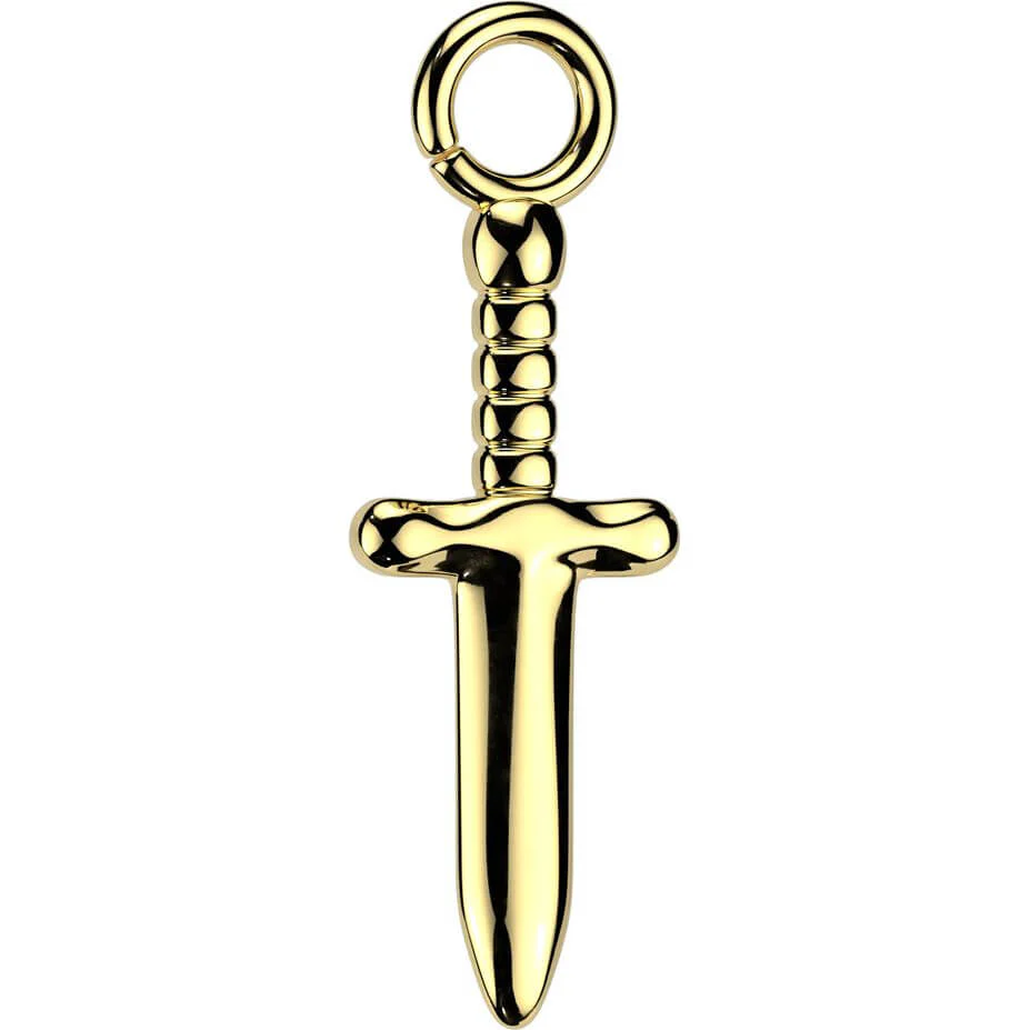 Titane Veste pendentif poignard  - Image 5
