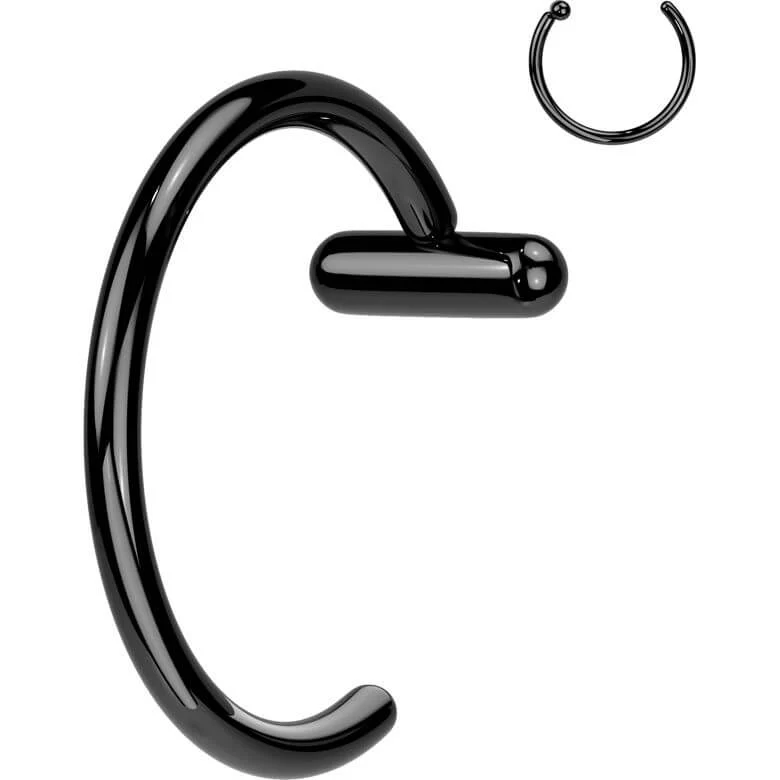 Titane Anneau de Nez Bouchon de barre - Image 4