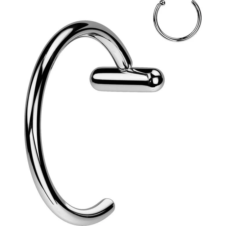 Titane Anneau de Nez Bouchon de barre - Image 6