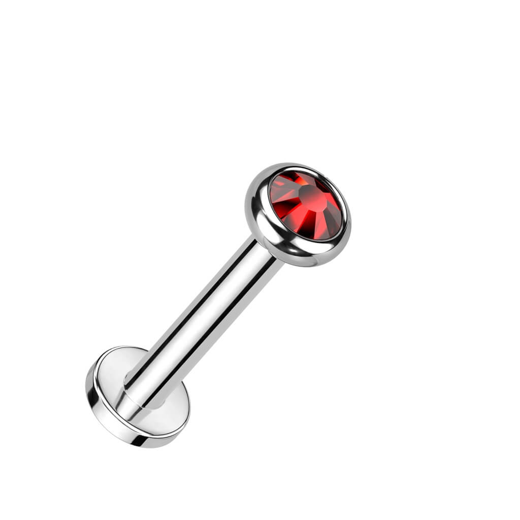 Titane Labret Zircone Opale Filetage Interne - Image 12