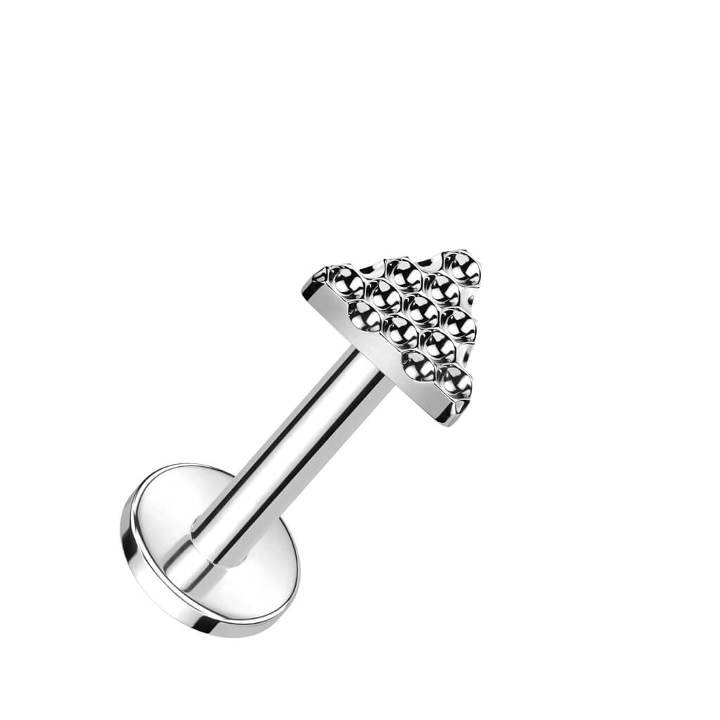 Titane Labret Triangle Filetage Interne - Image 3