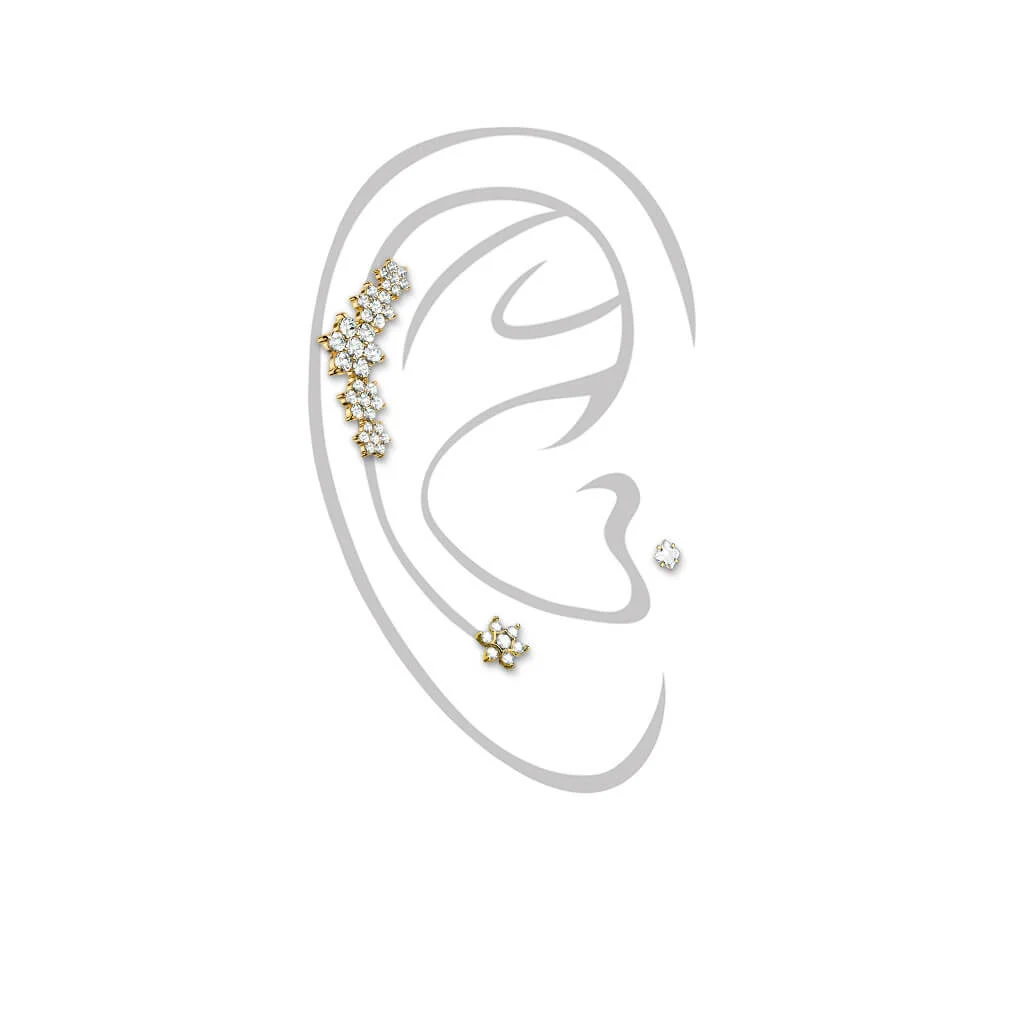 Labret Ensemble Zirconia, 3 morceaux - Image 5