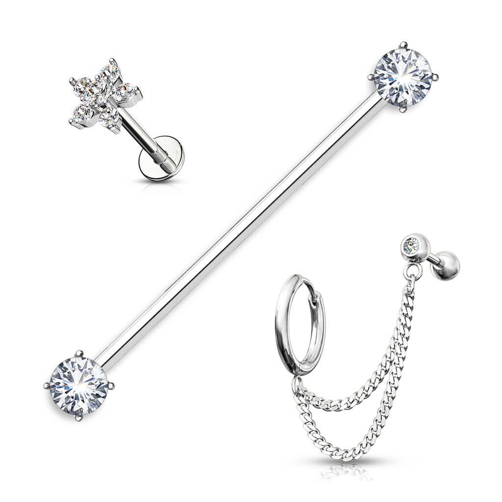 Pack Économique Ensemble Labret Barbell Industriel, 3 morceaux - Image 4