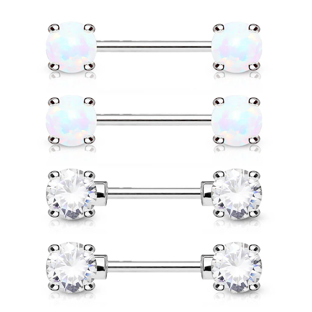 Téton Bille Zircone Opale, 2 paires - Image 2