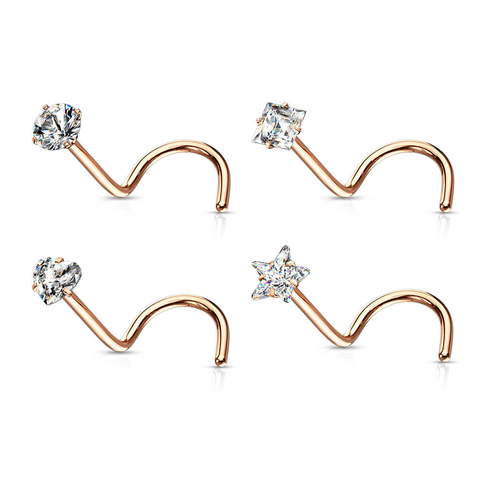 Nez  Vis Pack Zircone Argent, 4 morceaux - Image 5