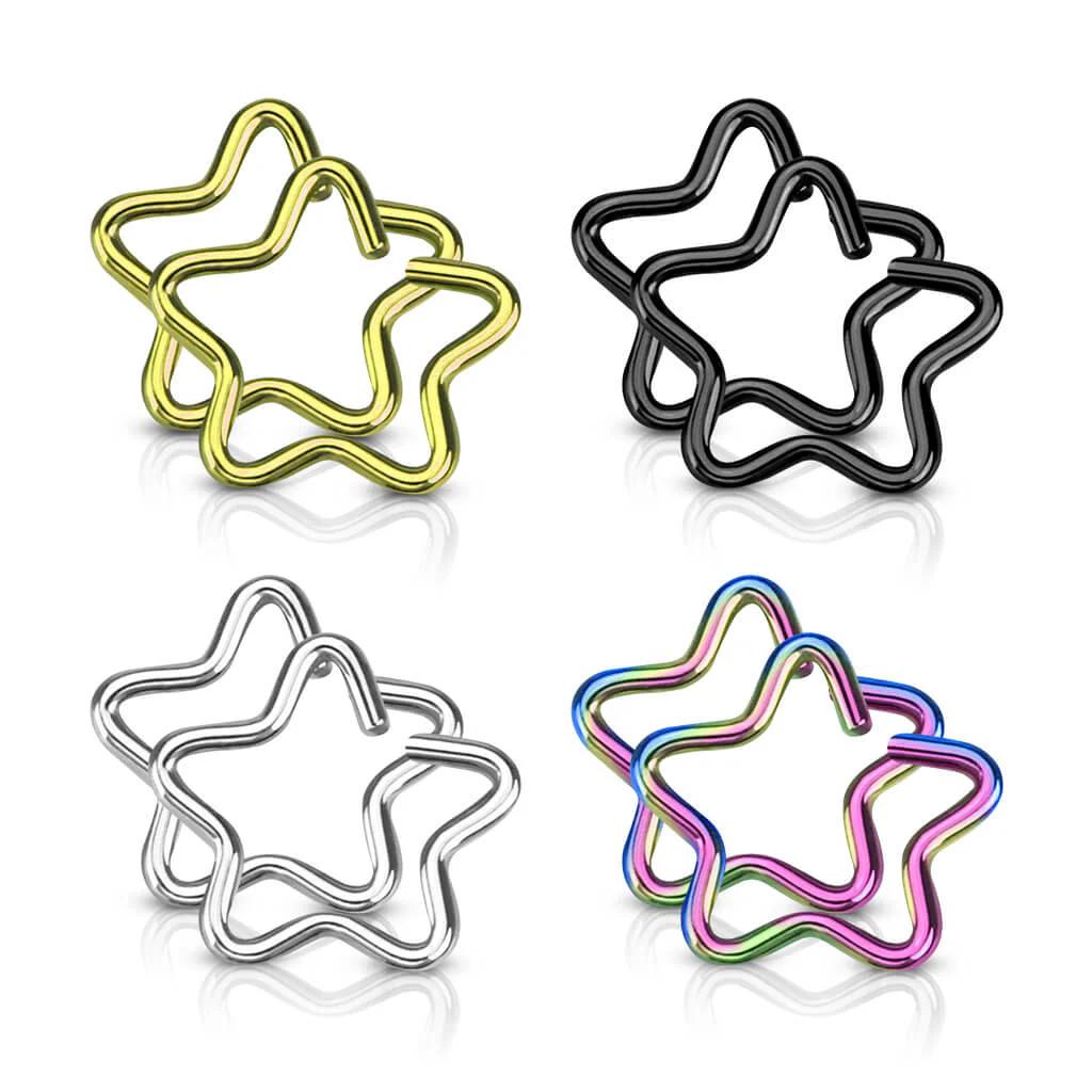 Anneau Étoile Pliable, 4 paires - Image 2
