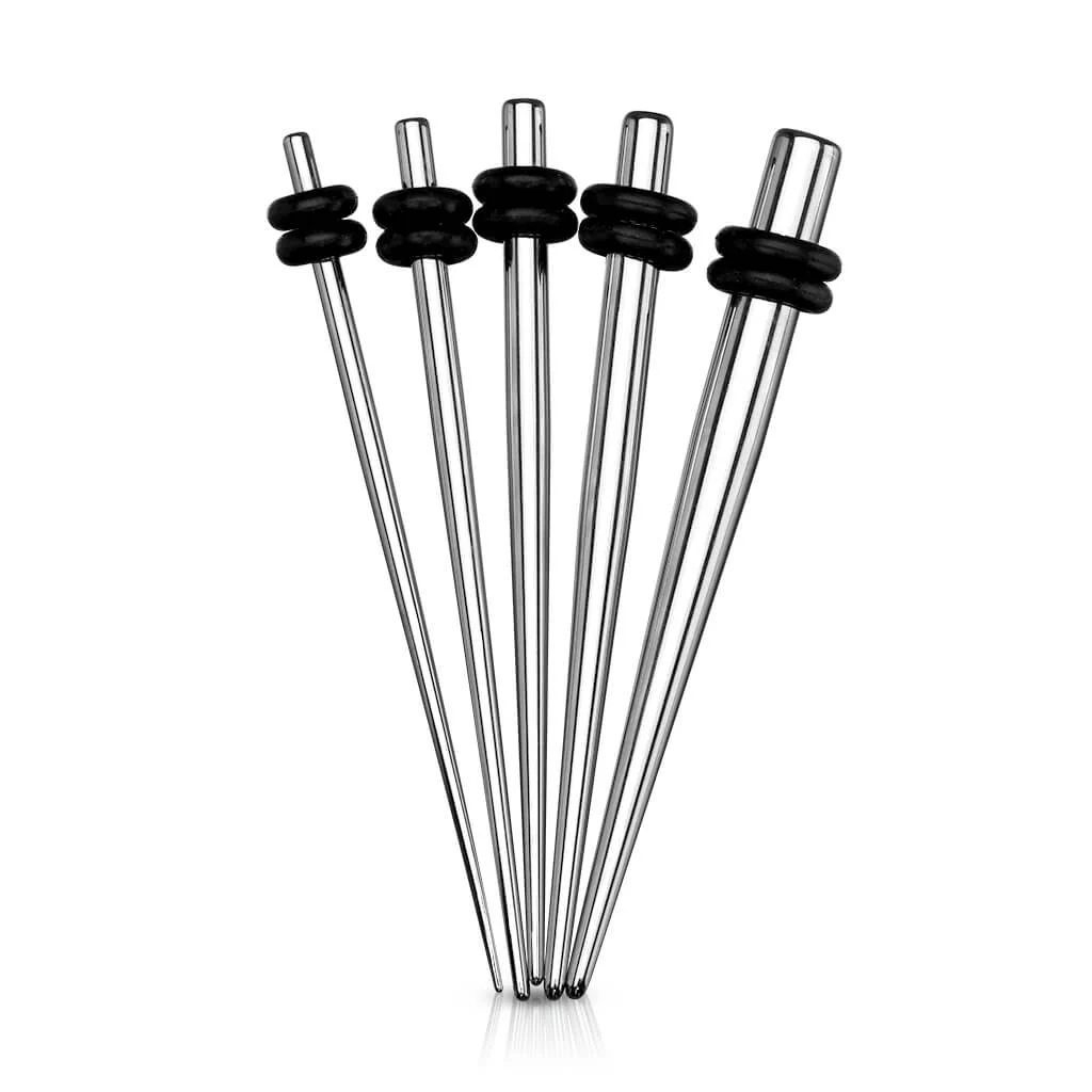 Écarteur Barre Écarteur Argent Silicone, 5 morceaux - Image 2